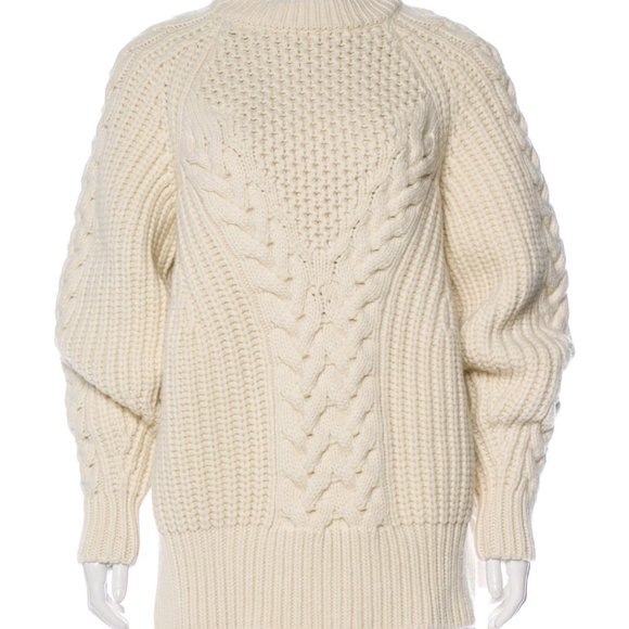 Cableknit Wool Sweater 